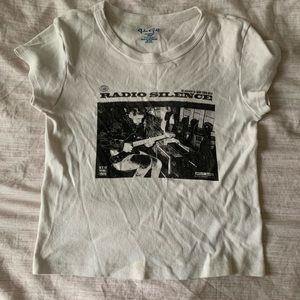 Brandy Melville, soft, slim fit, waist length t-shirt